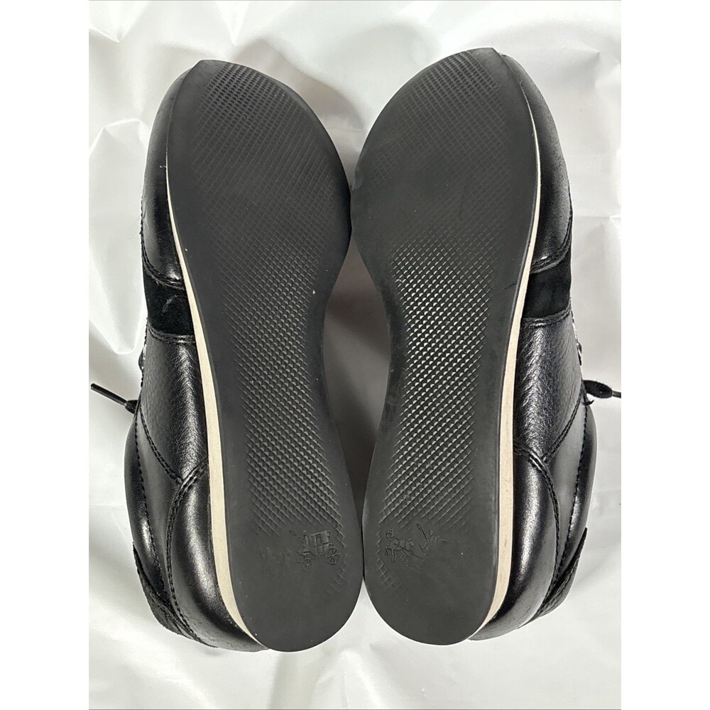 Coach Raylen Sneakers (Women’s 5.5B) Black Leather / Suede Athletic Shoes - Picture 7 of 7